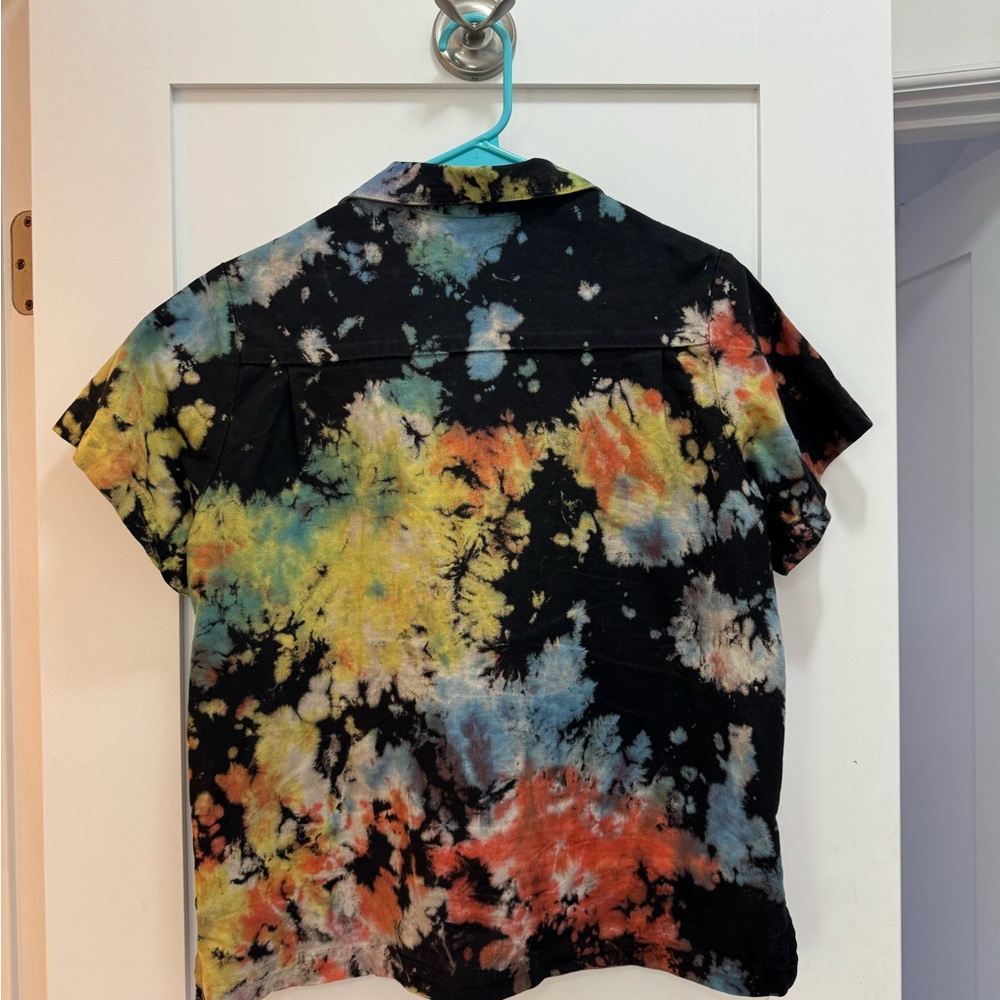 Big bud press pantry button up shirt - magic waters - size XS